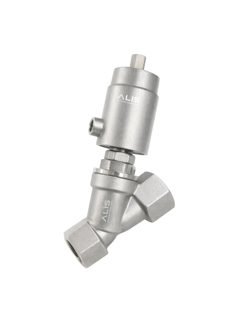 Pneumatic Angle Seat Valve