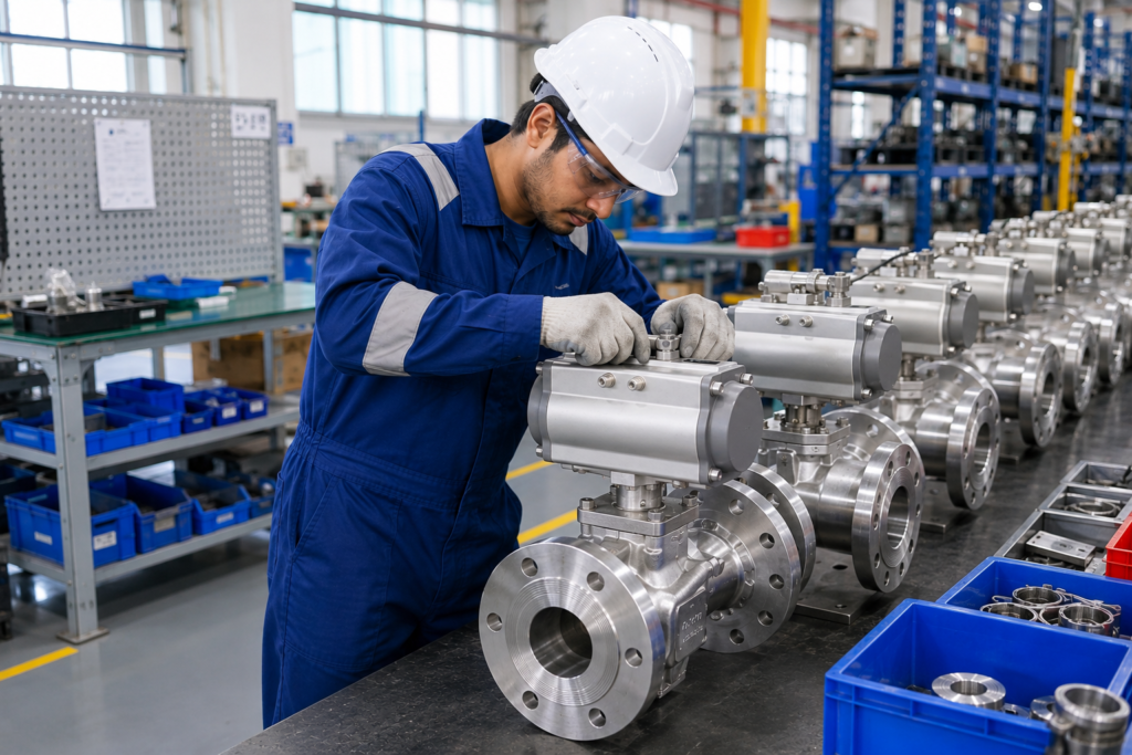 Engineering High-Performance Flow Control Solutions for Critical Industrial Applications.  